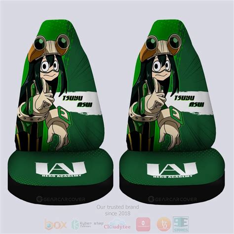 Hot Tsuyu Asui My Hero Academia Anime D Seat Car Cover Express Your Unique Style With Boxboxshirt