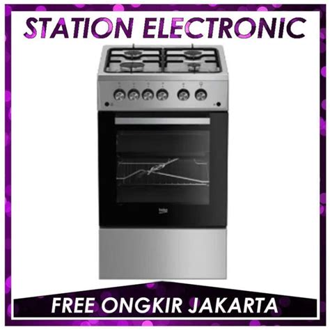 Promo BEKO FSGT52110GS Kompor Freestanding Cookers Diskon 24% di Seller ...