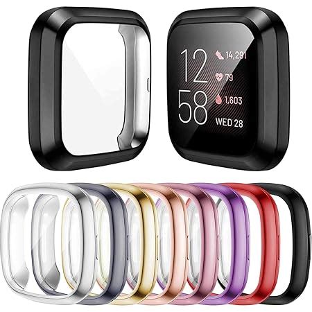 Diruite St Ck Schutzfolie F R Fitbit Versa Sense Schutzh Lle Hd