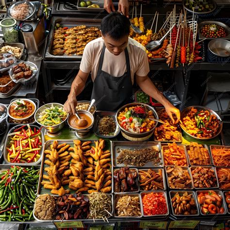 Premium Photo | Vibrant Thai Street Food Feast A Cultural of Authentic