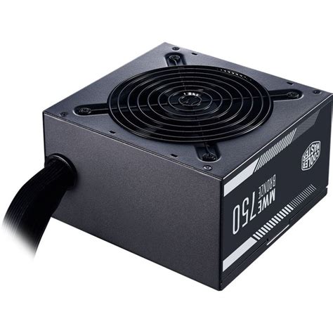Cooler Master Блок питания компьютера MWE 750 Bronze - V2, 750 Вт (MPE ...