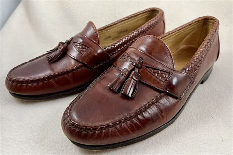 Allen Edmonds Maxfield Tassel Loafers D Dark Chili Shoes Ebay