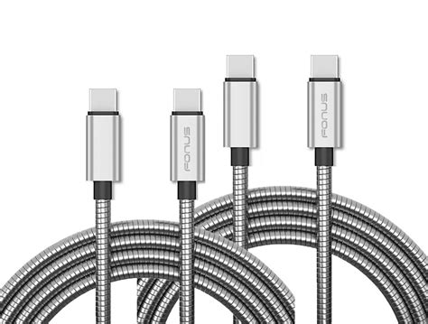 3ft And 6ft Long Metal Pd Usb C Cables Fast Charge Type C To Type C Co Odemobile