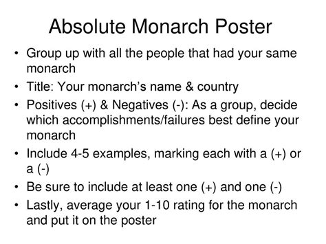 Rise Of Absolute Monarchs Ppt Download