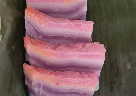 Resep Kue Lapis Pepe Rainbow Oleh Farkhanah Farouk Achmad Cookpad