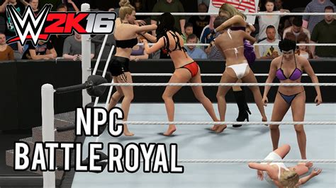 Diva Npc Battle Royal Wwe K Pc Mods Youtube