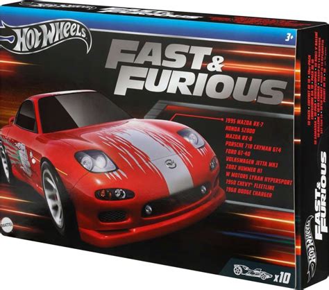 Mattel Hot Wheels Fast Furious Szybcy I W Ciekli Pak Hvx Morele Net