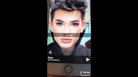 James Charles On Tik Tok Youtube