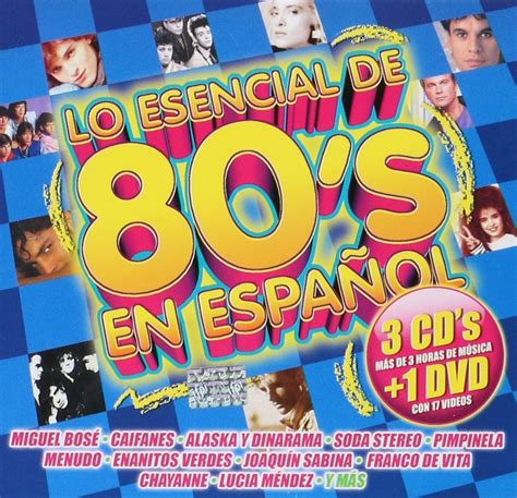 Esencial de Los 80's (En Español 3CD+DVD Sony-897420) – Musica Tierra Caliente