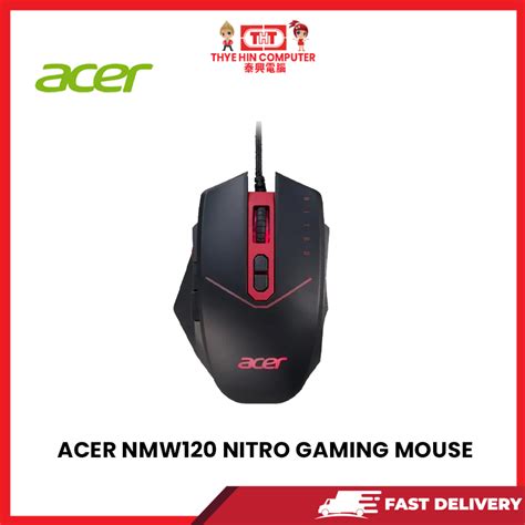 ACER NMW120 NITRO GAMING MOUSE WIRED [SBN:No NILAI:No MELAKA:No] | Thye ...
