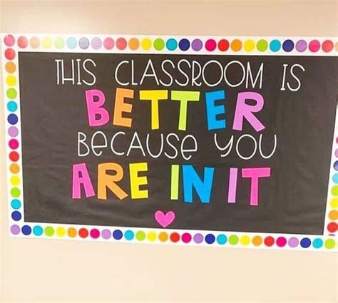 This Classroom Is Better Because Of You Are In It The Applicious Teacher