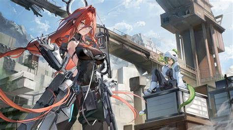 Ember And Fluorite Arknights Endfield 4k Wallpaper Pixiewall
