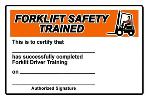 Forklift Certification & Forklift Training In Orange County CA