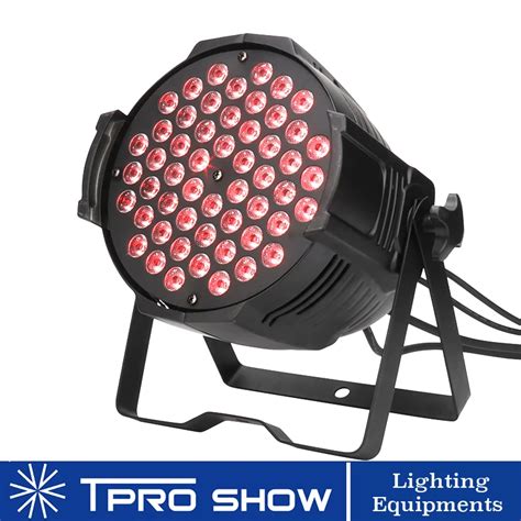 Reflector LED RGB Par 3 en 1 para iluminación de escenario luces