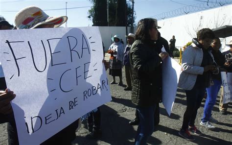 Se Manifiestan Por Altos Cobros De CFE En Amecameca Grupo Milenio