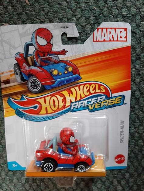 HotWheels Spider Man Auto 6 Cm Bol