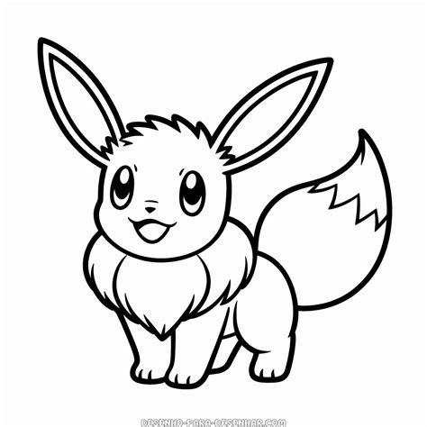 Desenho De Pokémon Para Desenhar - Desenho Fácil do Pokémon Básico | Desenho Para Desenhar