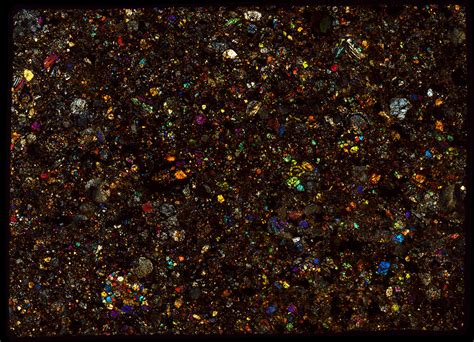 Sau Meteorite Thin Section Xpl Hdr L Pathscan Enabl Flickr