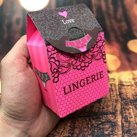 Caixa Milk Chá Lingerie Rosa e Preto x x cm und