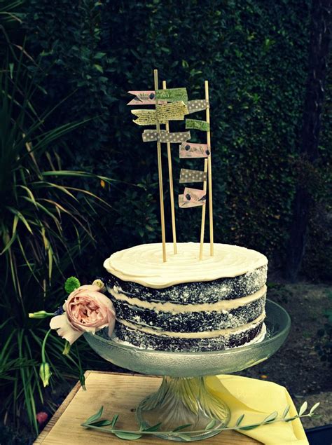 Tarta De Boda Desnuda Naked Wedding Cake With Fresh Flowers Red Velvet