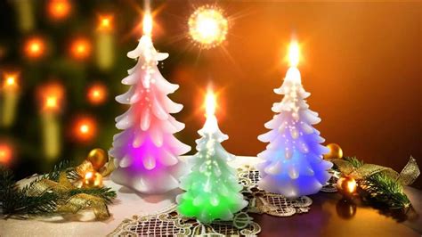 Новогодние свечи - YouTube