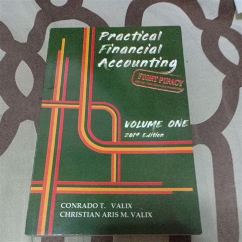 Practical Financial Accounting Vol By Valix Edition Shopee