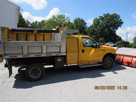 2002 Ford F 550 Xl Dump Truck Online Government Auctions Of Government