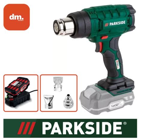 PARKSIDE CORDLESS HEAT Gun Hot Air Blower 20V With Battery Charger 55 80 PicClick UK