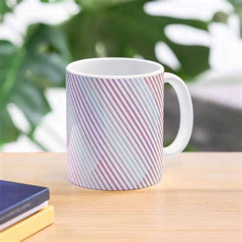 Abstract Geometric Stripes Circles Pastel Colors Sacred Geometry Coffee