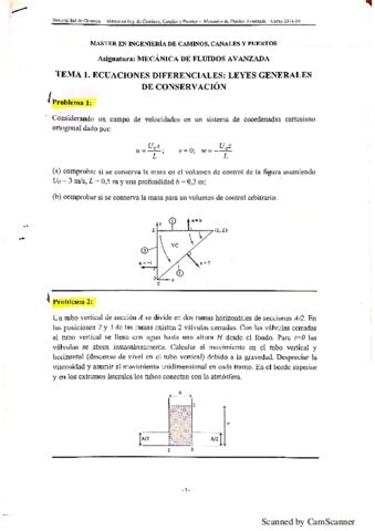 Ejercicios De Fluidos Primera Parte Pdf