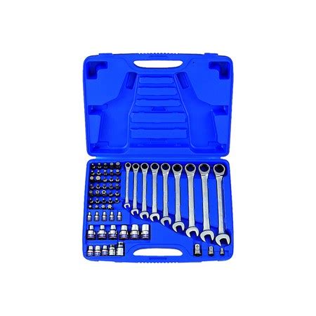 Coffret De Cl S Mixtes Cliquet M Triques Avec Jeux De Douilles Torx