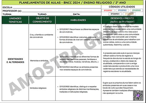 Plano De Aula De Ensino Religioso - Plano de Aula Pronto ENSINO RELIGIOSO do 1° 2° 3° 4° e 5° ano ...