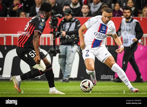 Nice France 08th Apr 2023 Kylian MBAPPE Of PSG During The French