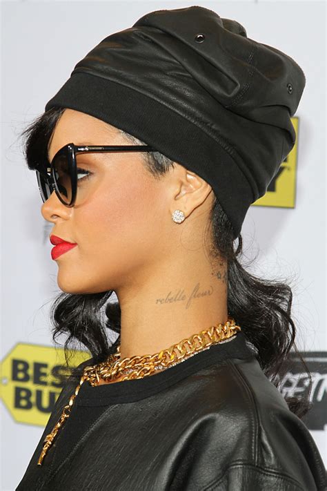A Complete Guide To Rihanna's Tattoos