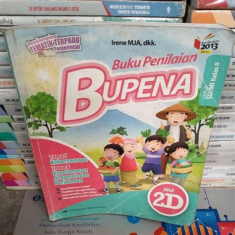 Jual Buku Penilaian Bupena Untuk Sd Jilid D Erlangga K N Indonesia