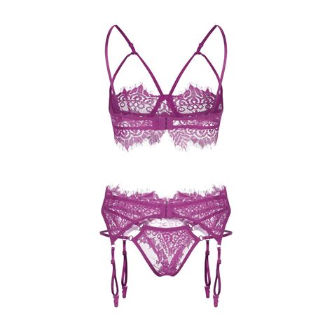 Ensemble Lingerie Charmant Cils Dentelle Grande Taille Type Black Blanc Cdiscount Pr T