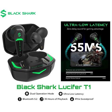 Original Black Shark Lucifer T2 | T4 | T6 | T14 Gaming Wireless Earbuds ...