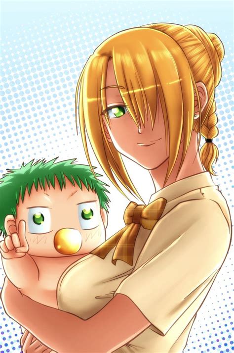 Beelzebub Hilda And Baby Beel Beelzebub Anime Anime Romance Anime