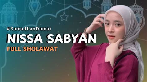 SUASANA HUJAN SAMBIL DENGER SHOLAWAT NABI TERBARU NISSA SABYAN 2025