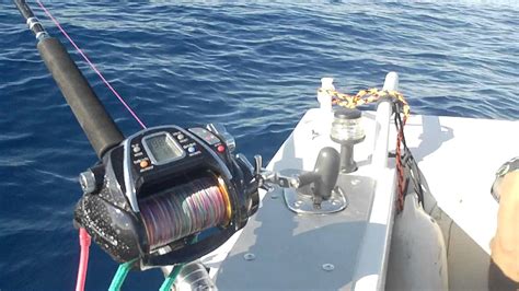 Deep Fishing On Daiwa Megatwin Electric Reel 1 Youtube