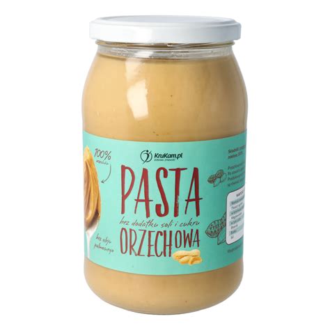 Pasta Orzechowa G Krukam Zdrowa Ywno