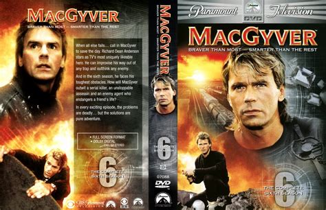 Macgyver Season 6 Tv Dvd Scanned Covers 316macgyver Season 6