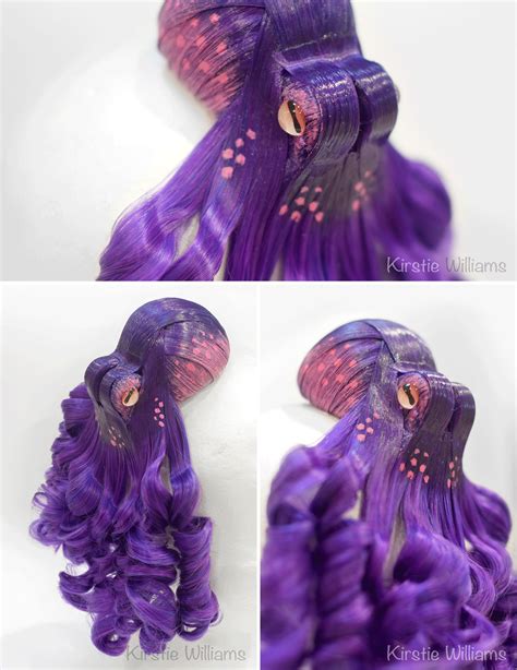 Beautifully Realistic Octopus Fascinators Featuring Tentacles Made From