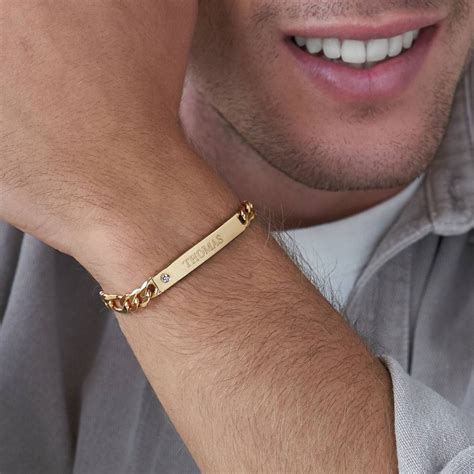 Schmeicheln Seemann Der Strand 750er Gold Armband Herren Trennung Lesen