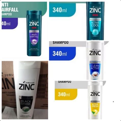 Zinc Shampoo 340 Ml Lazada Indonesia