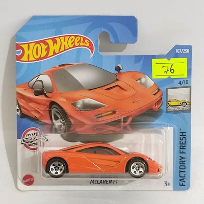 Hot Wheels Mclaren F Kapali Ambalajinda Hitit Mezat