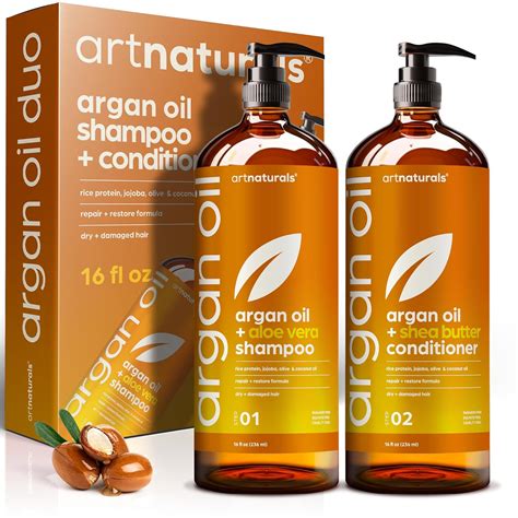 Art Naturals Organic Moroccan Argan Oil Shampoo And Conditioner Set