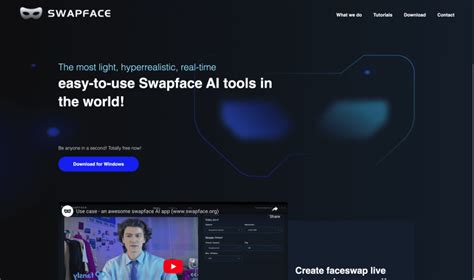 Create Realistic Face Swaps With Swapface Windows Video Editing Tool