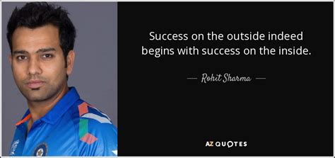 TOP 6 QUOTES BY ROHIT SHARMA | A-Z Quotes