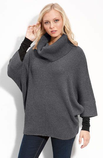 Caslon® Cowl Neck Tunic Sweater Ribbed Turtleneck Sweater Sweaters For Women Funnel Neck Sweater